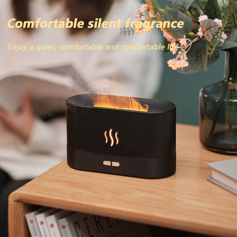Luxurious Flame Humidifier & Diffuser